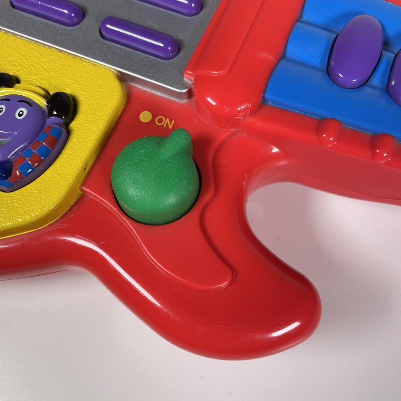 Red Spin Master Musical Guitar Toy 2003