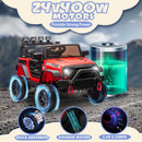 24V 400W Kids Electric Ride-On Car with Remote Control, 4 Wheel Suspension, Power Display, and Bluetooth