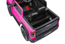 Pink 12V Remote Control Ride-On Car for Kids Ages 3-6 with 4-Wheel Shock Absorption