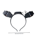 Black Cosplay Headband with Adorable Mechanical Ears
