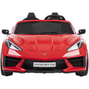 Huffy 12V Electric Red Corvette Stingray Ride-On Car for Kids, 5MPH