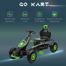 Green Pedal Go Kart for Kids Ages 5-12