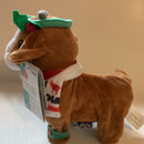 Gemmy Animated Screaming Yoga Goat - 10" Dancing & Singing Jingle Bells