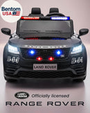 Land Rover 2 Seater Police Car Ride-On Toy for Kids, 24V