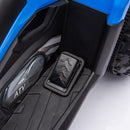 24V 160W Electric Off-Road ATV for Kids with Bluetooth and LED Lights - Blue