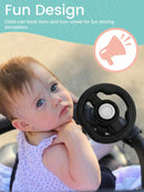 Detachable Fun Steering Wheel for Strollers and Carts