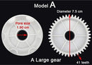 Kids Electric Vehicle Plastic Gear Replacement Parts, Large Size