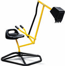 Outdoor Excavator Ride-On Toy with Enhanced Stability Base for Kids