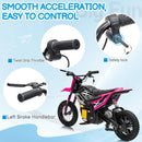 24V Children's Electric Dirt Bike, Speeds Up to 14 MPH, Mini Electric Motorcycle with 2.75-inch Wheels
