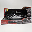 Maxx Action Police Vehicle with Lights, Sounds, and Friction Motor Rubber Tires