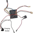 12V Ride-On Car Enhancement Kit with Wires, Switch Control Box, 2.4G Remote Receiver, and Pedal