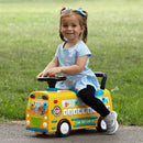 Kalee Sesame Street Interactive Ride-On School Bus with Lights and Sounds