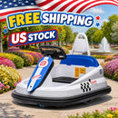 360° Spinning Electric Bumper Car for Toddlers with Forward/Reverse Motion and Music