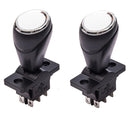Set of 2 weelye Kids Electric Car Joystick Toy with Bumper Function