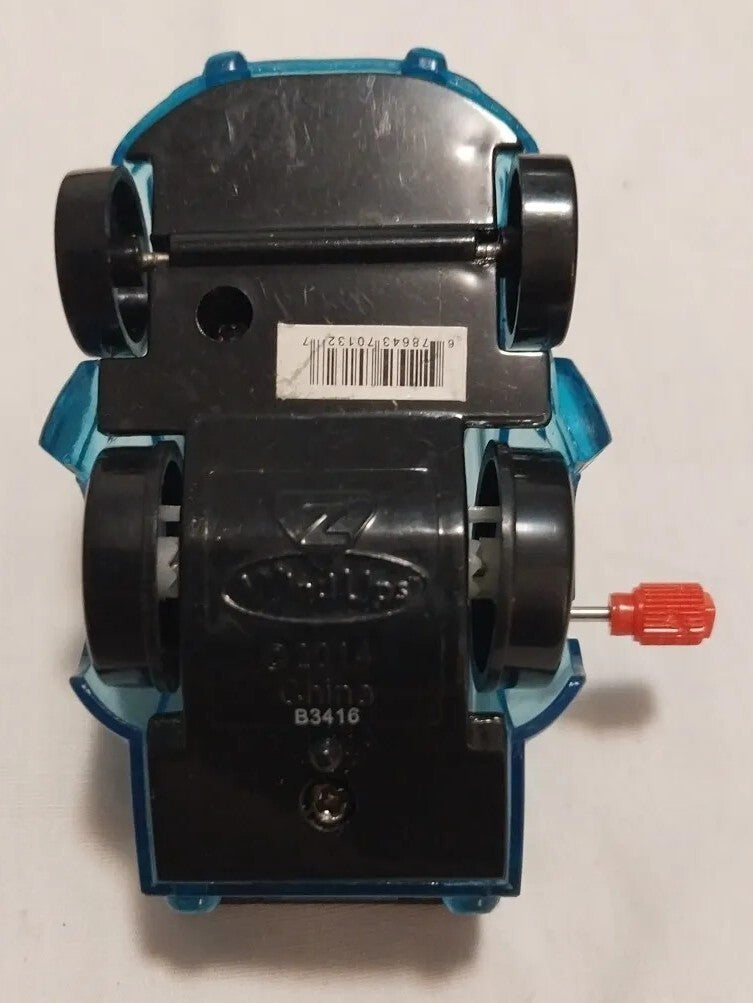 Transparent Wind-Up Police Toy Car