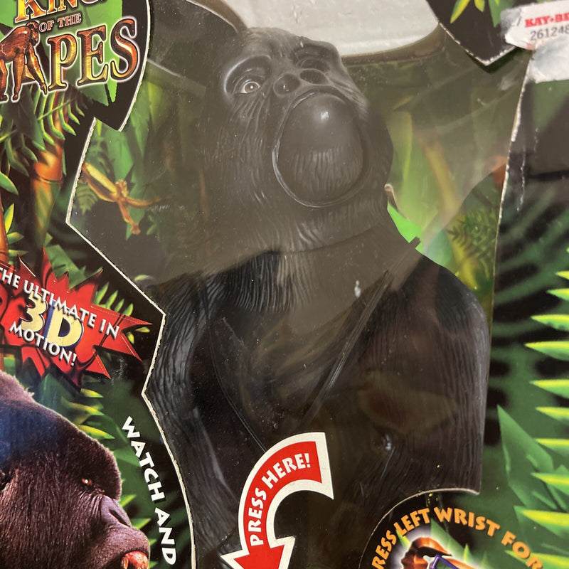 11-Inch Silverback Gorilla King of the Apes Animal Figure Tropic 1999 Vintage