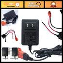 24V Power Adapter for Children's Electric Ride-On Vehicles, 28.8V Battery Connection Kit