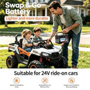 24V 7AH Battery Pack for Ride-On Toys and Kids Trucks