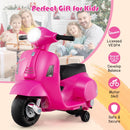 Vespa-Inspired 6V Battery-Powered Kids Motorcycle by INFANS