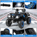 24V Dual-Seater Quad Electric Ride-On with Four Motors and Soft Start LED Lighting