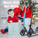 Kids' Electric Scooter 150W Motor, Adjustable Speeds 4/7/11 Mph, 60 Minutes of Fun