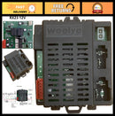 12V 7-Pin Single-Sided Socket Control Unit for Electric Ride-On Vehicles - Replacement