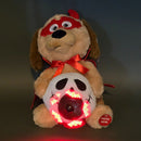 Halloween Singing Plush Dog with Lights and Sound