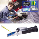 Multifunctional Refractometer for Antifreeze, Coolant, Battery Acid, and DEF