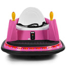 Pink 6V Remote Control Bumper Car for Kids with 360° Spin Capability