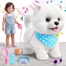 Voice-Activated Interactive Dog Toy for Kids with Remote Control Features
