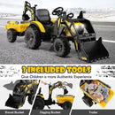 Versatile 3-in-1 Electric Excavator for Kids with 12V Rechargeable Battery & Dual Modes