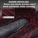 Dual-Pack Wheel and Tire Cleaning Brush Set with Soft and Stiff Bristles
