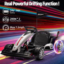 24V High-Speed Electric Kids Go Kart for Thrilling Drifting and Racing Fun
