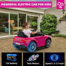 12V Officially Licensed Electric Ride-On Car for Kids with Remote Control and Bluetooth