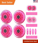 Glow-in-the-Dark 12” Polyurethane Wheels for Ride-On Toys