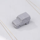 1/144 Scale UAZ-469 4x4 Light Utility Vehicle 3D Printed Model Kit