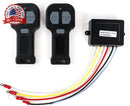 12V Wireless Electric Winch Remote Control Set, Universal Mini 5 Wire Connector - 2 Pack