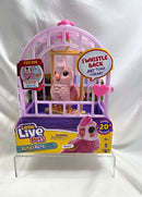 Moose Little Live Pets Interactive Whistling Bird Toy and Habitat