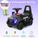 Toddler Push Car with 6V Battery and Megaphone Feature