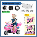 Fun 3-Wheel Ride-On Motorcycle Toy with Sounds and Lights for Toddlers