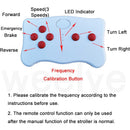 Weelye TX10 Compact Red Bluetooth Remote Control with 2.4G Technology