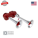 12V Electric Train Horn for Cars and Golf Carts - Sleek and Compact Design