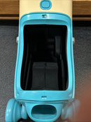 Gyroor GNU Kids Electric Ride-On Car with LED Wheels, 3 Speed Settings, and 14L Storage