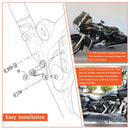 Passenger Mini Footboard Mount Kit for Harley Touring Motorcycles