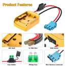 20V Battery Converter for Power Wheels | Peg-Perego Compatible Adapter with Harness