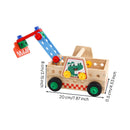 Crane-equipped Toy Truck for Safe Playroom Learning