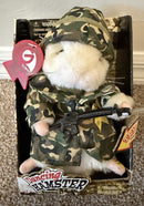 Gemmy 2003 Dancing Hamster Sgt. Scruffy - Brand New in Box
