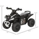 Toddler Push ATV Ride-On Car Toy for Boys and Girls - Ages 18-36 Months