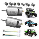 Set of 2 RS555 24V Electric Drive Motors at 12000 RPM for Power Wheels