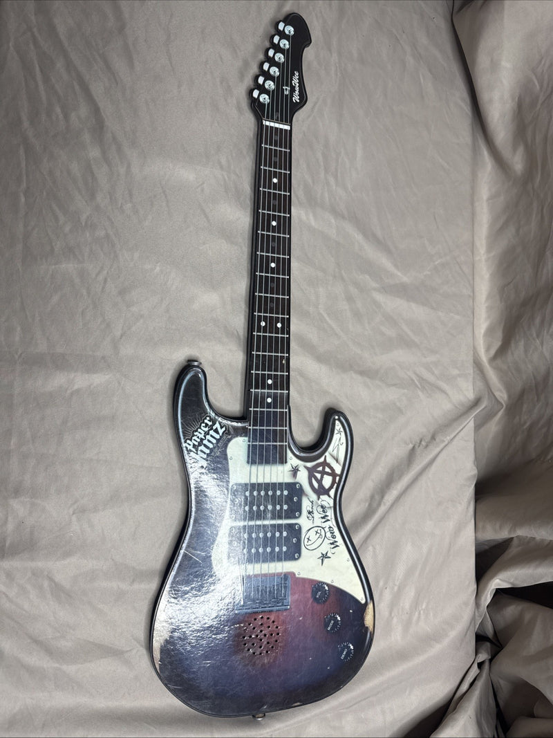 Paper Jamz Series 2 Instant Rock Star Red Guitar Without Strap